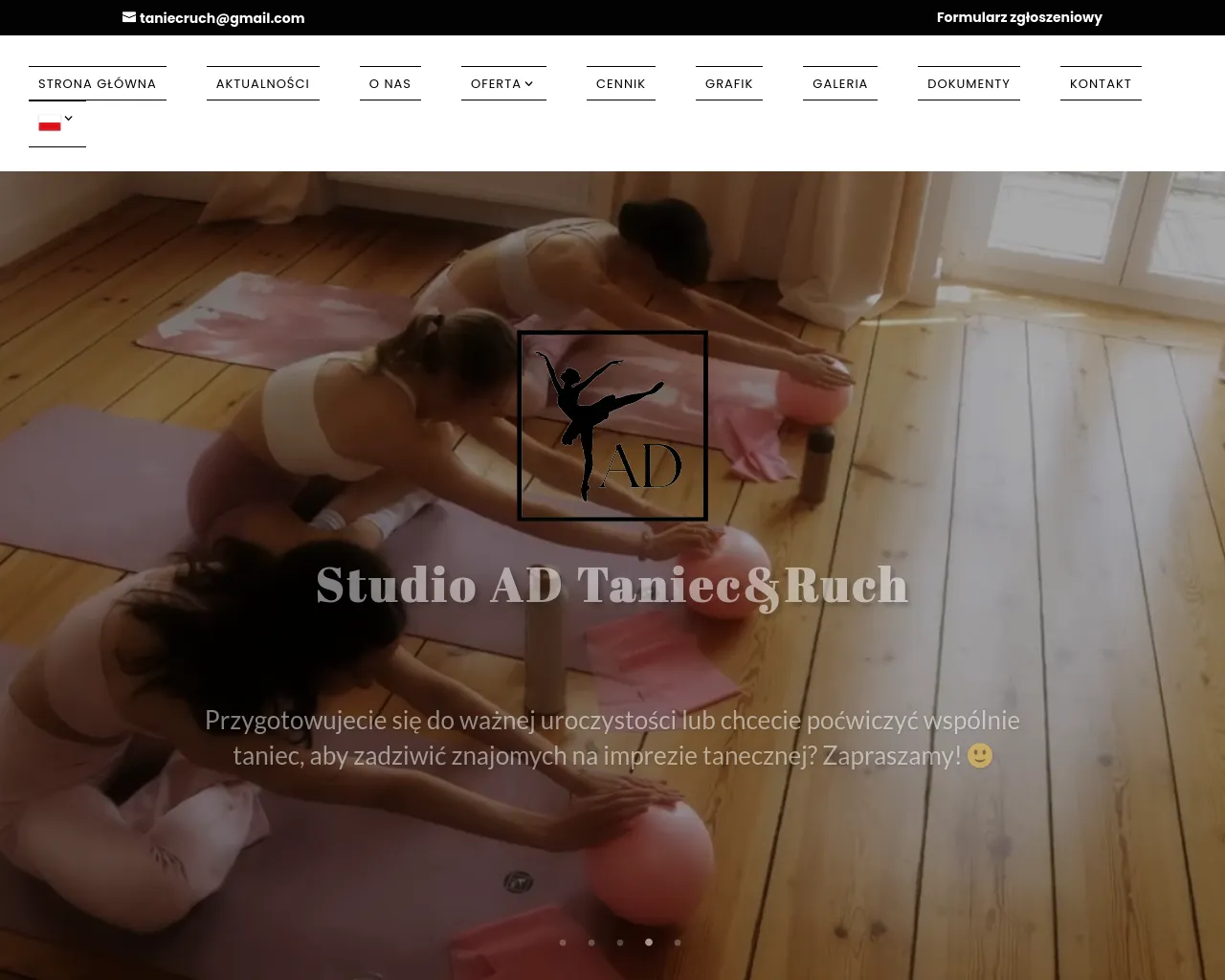Screenshot of taniecruch.live