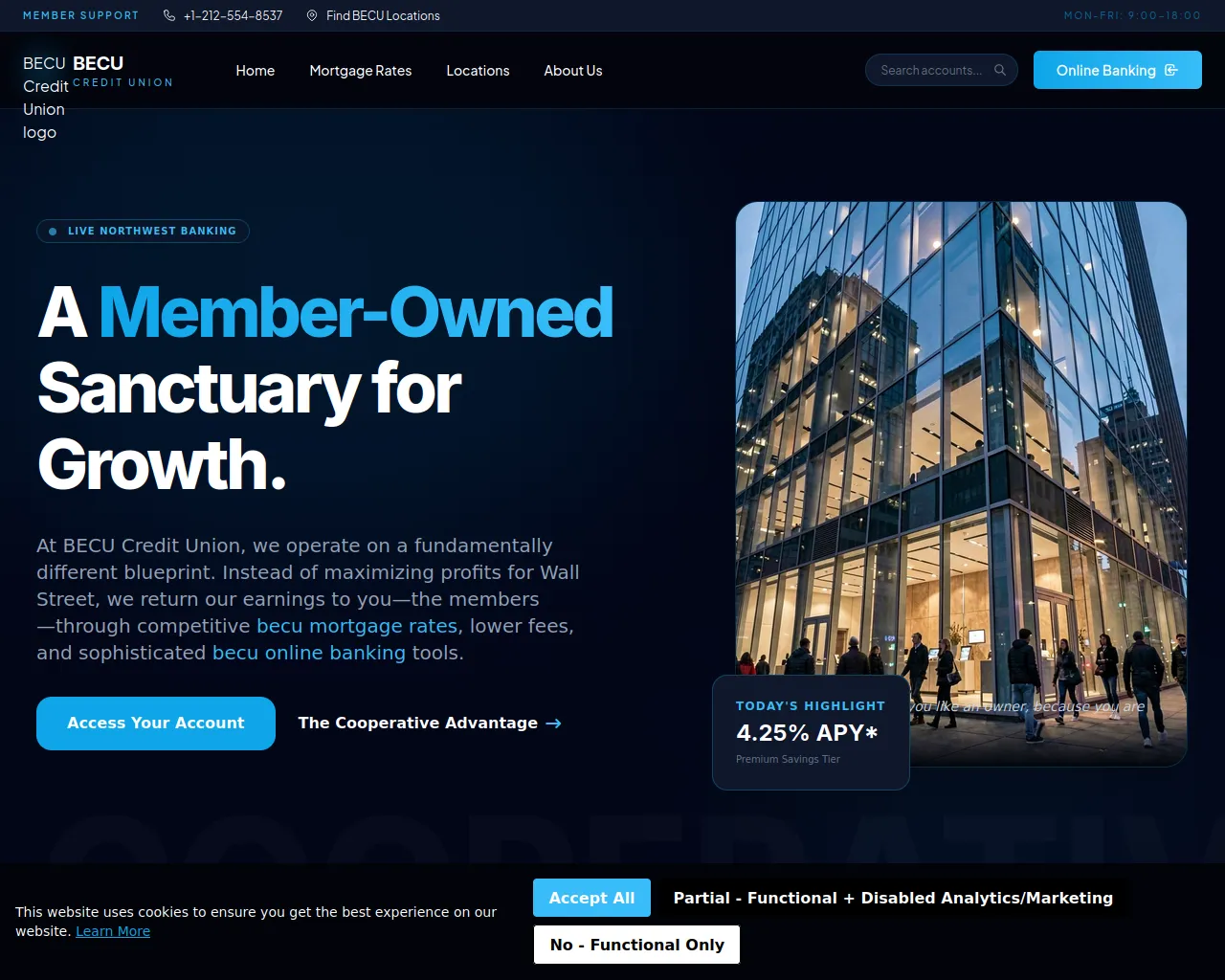 Screenshot of becucu.credit
