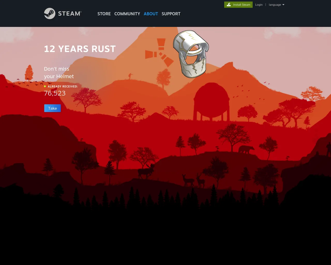 Screenshot of steamcomnunnity.com