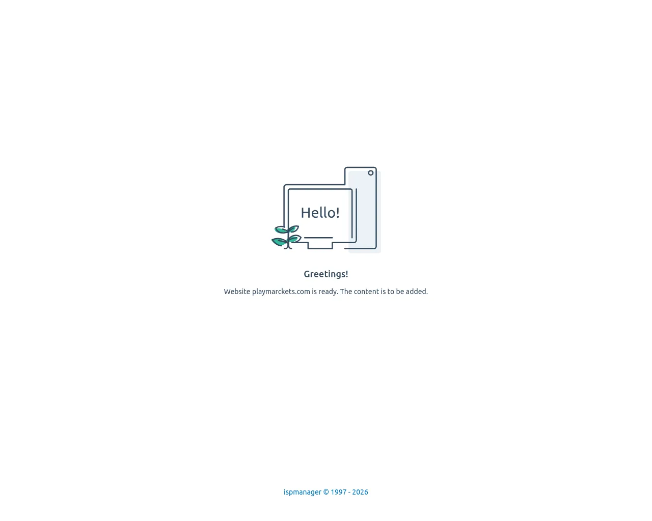 Screenshot of playmarckets.com
