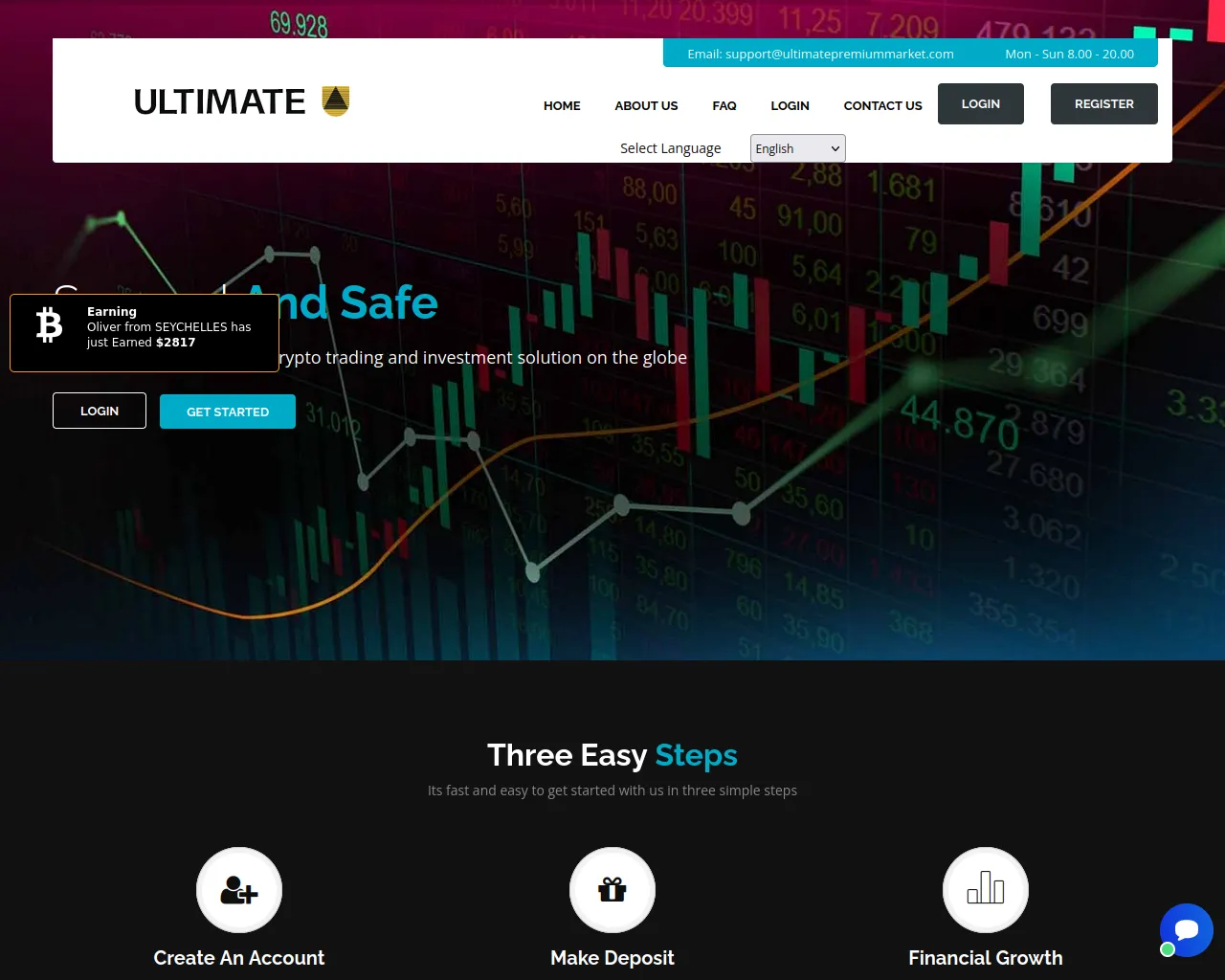 Screenshot of ultimatepremiummarket.com