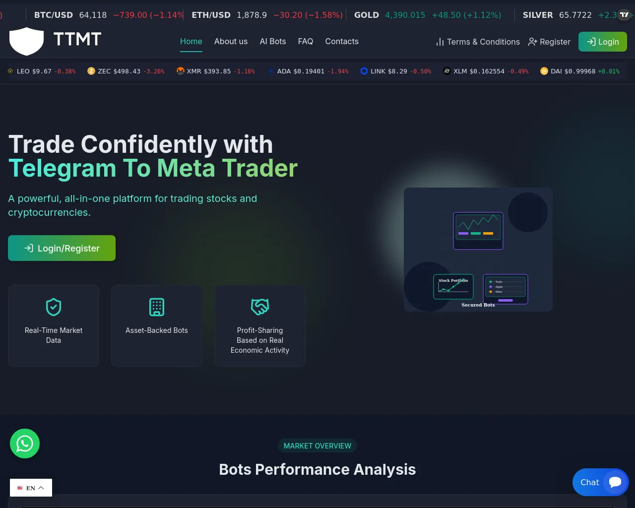 Screenshot of ttm-t.com