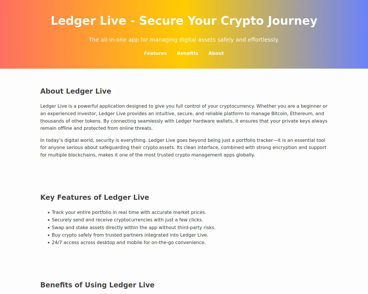 Screenshot of doc-ledger-lives.pages.dev