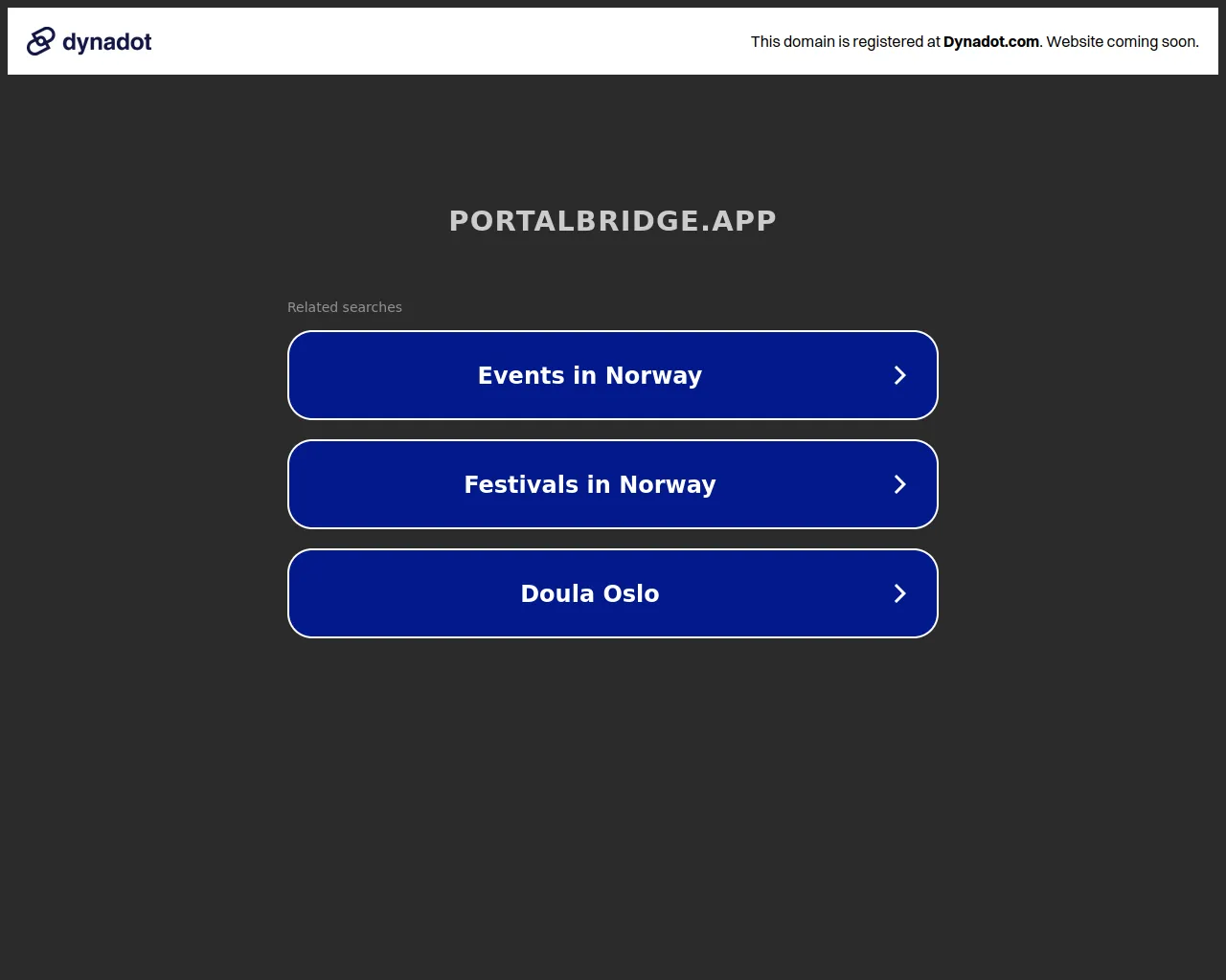 Screenshot of portalbridge.app