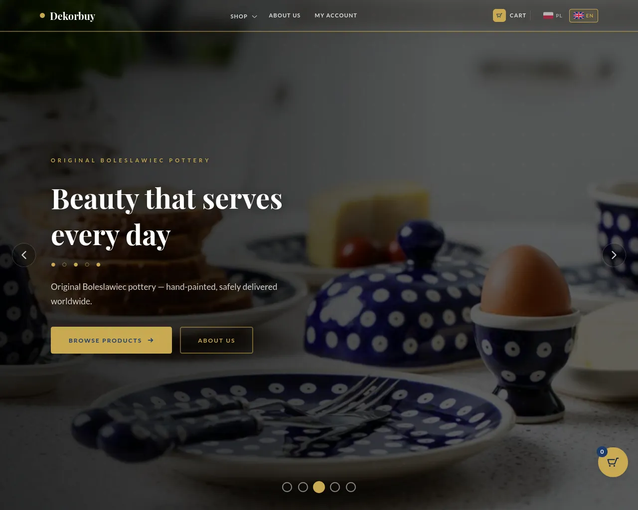 Screenshot of dekorbuy.live