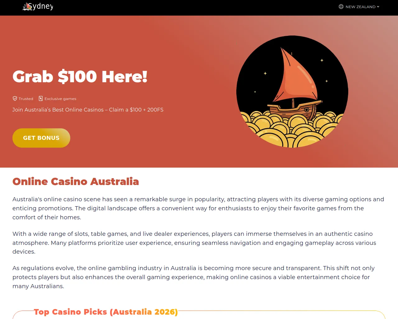 Screenshot of ewallet-casino-login-au.com