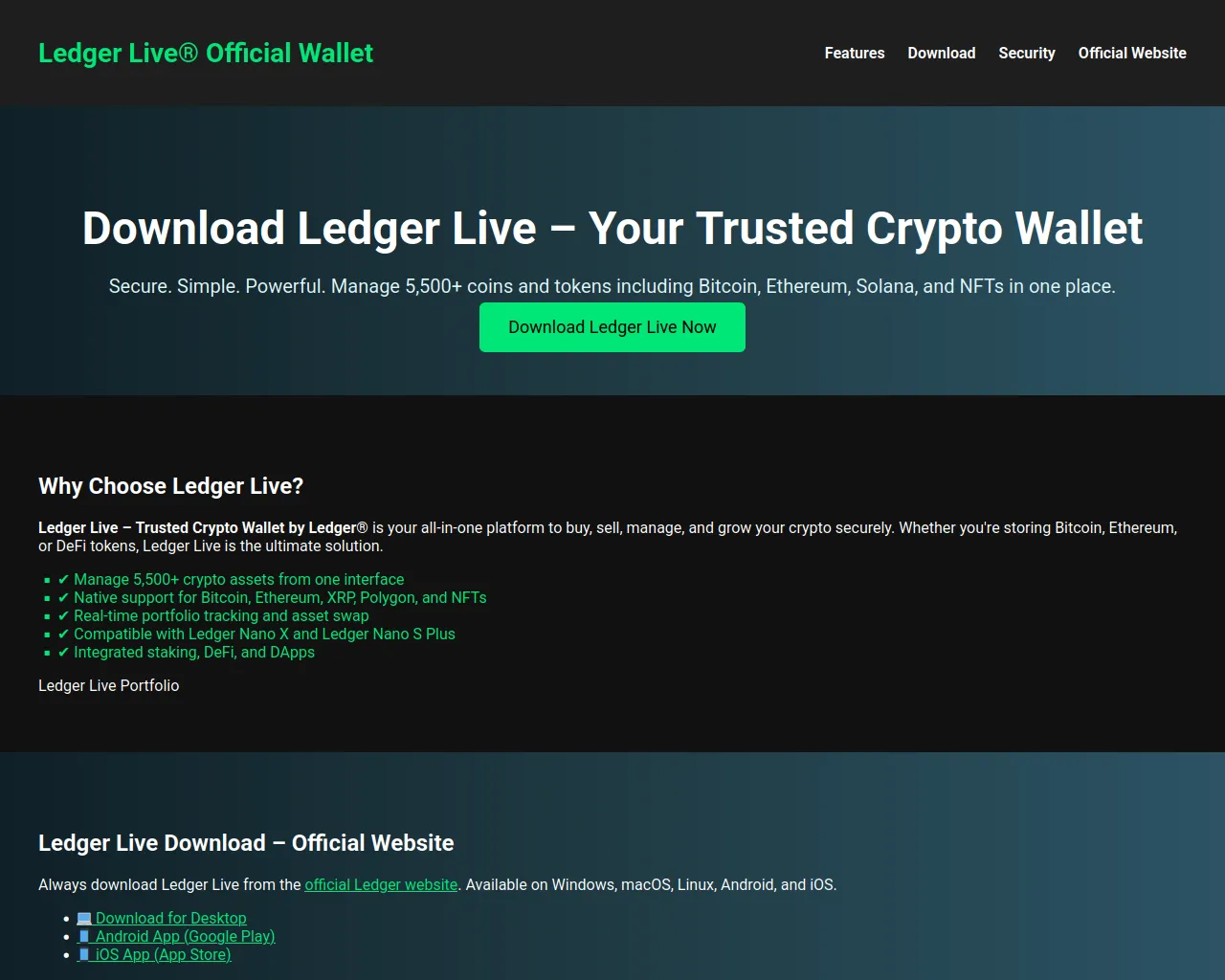 Screenshot of acc-ledger-starts.pages.dev