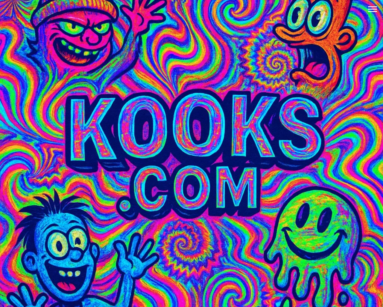 Screenshot of kooks.com