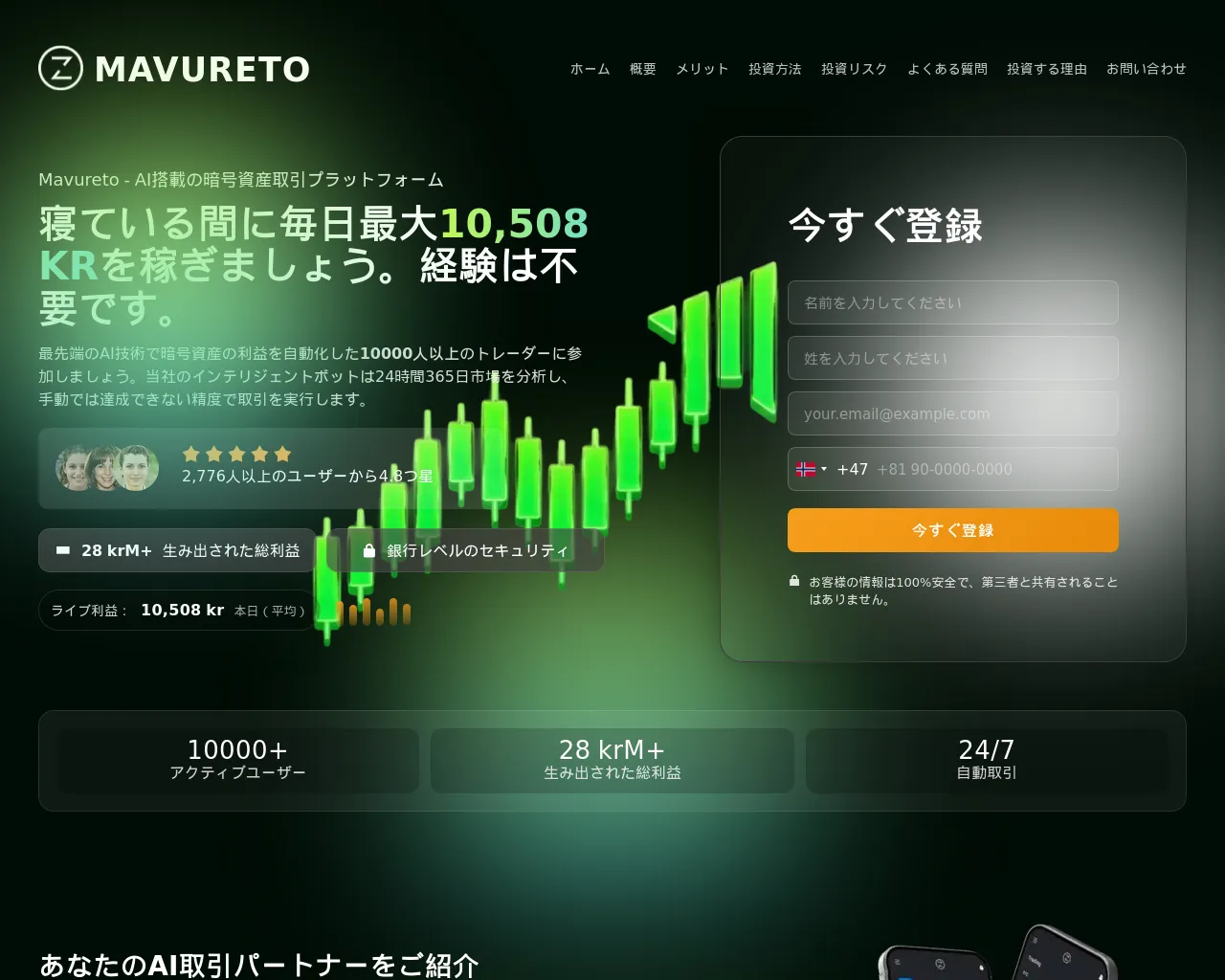 Screenshot of mavureto.com