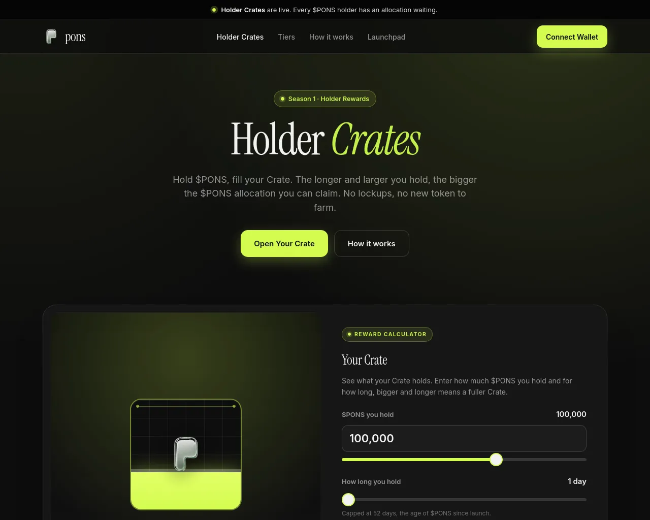 Screenshot of crates-ponsfamily.com