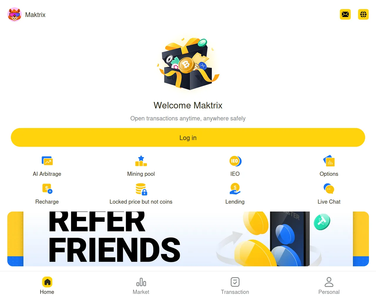 Screenshot of web3-onchainmax.com