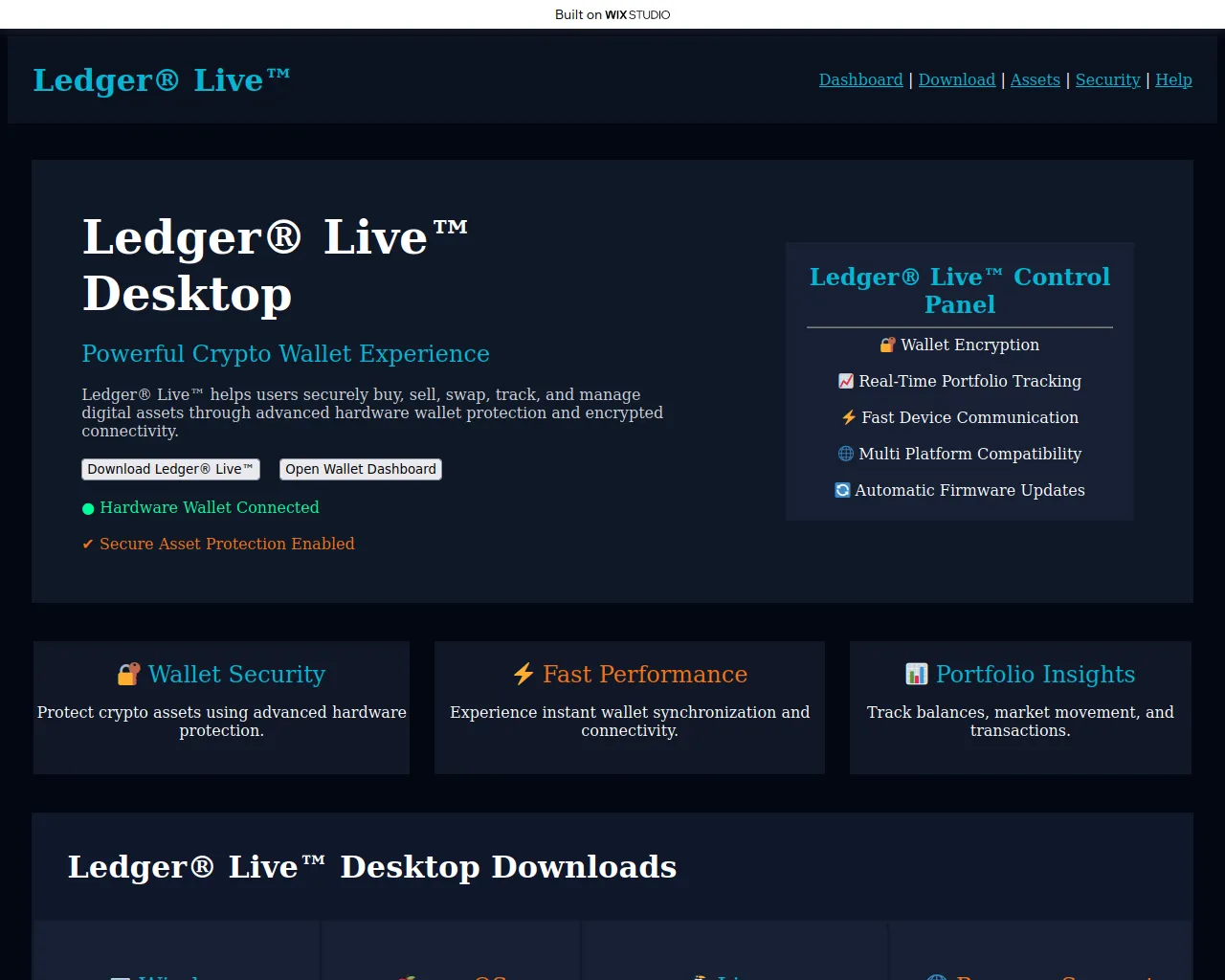 Screenshot of us-lekder-live.wixstudio.com