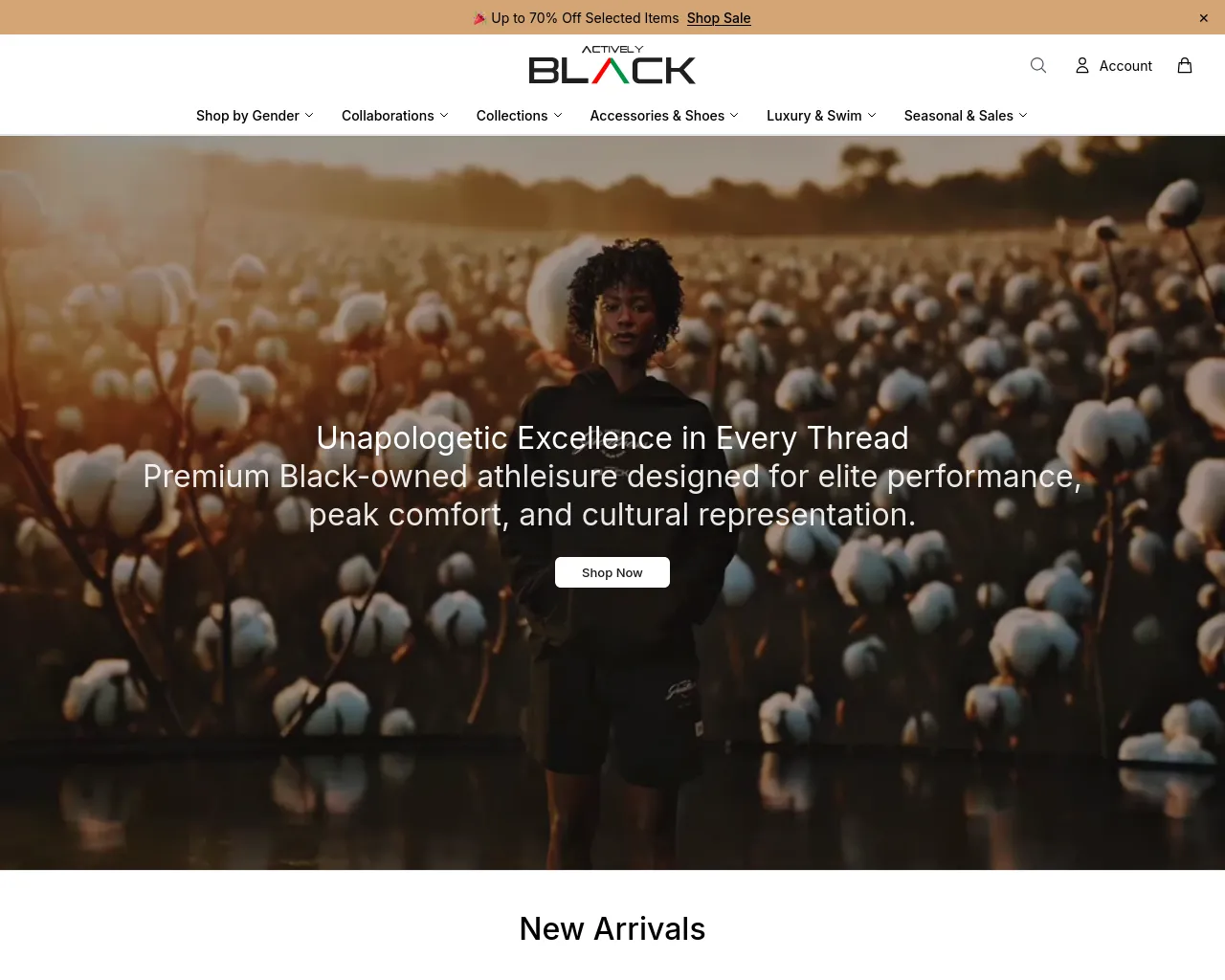 Screenshot of activelyurban.shop