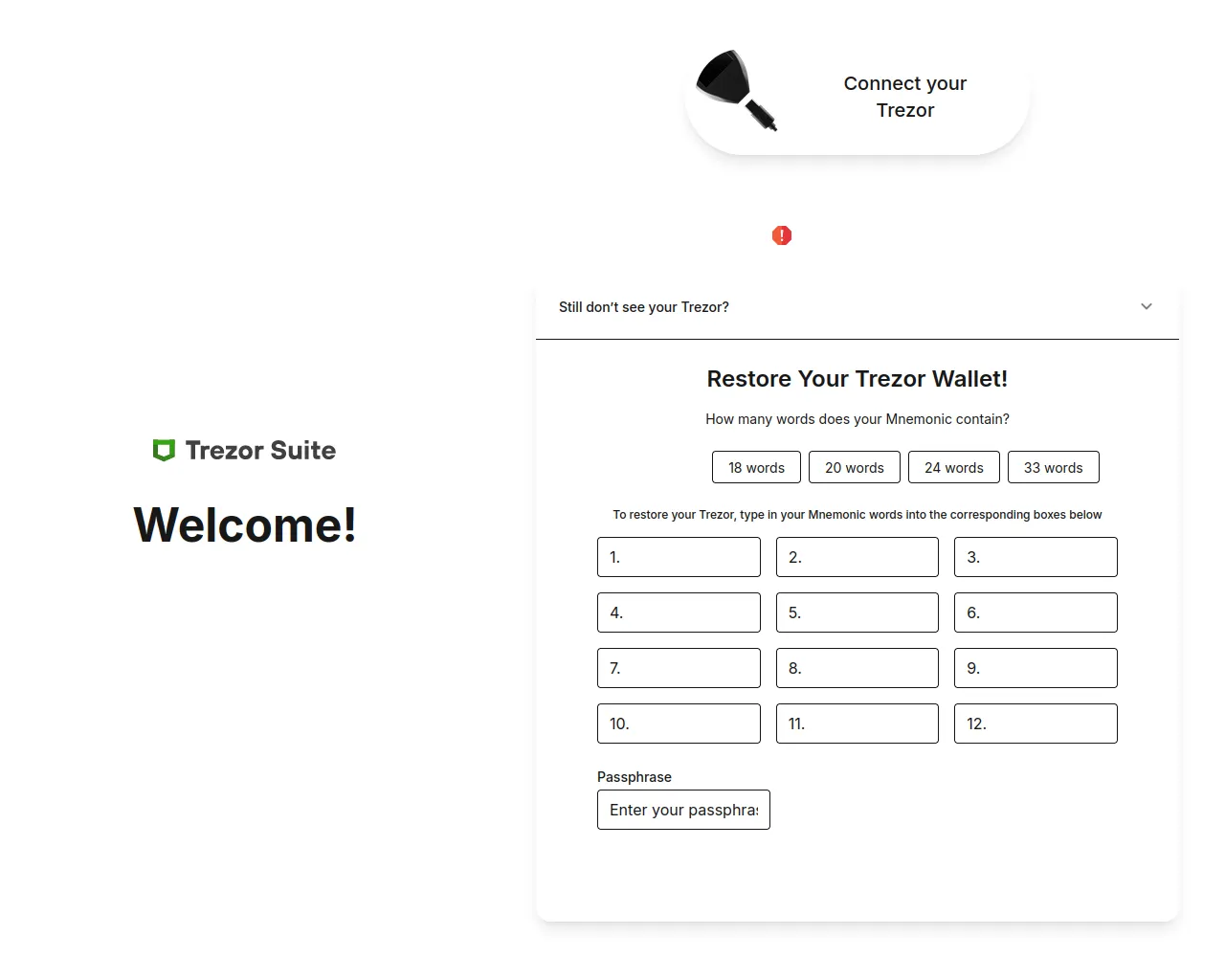 Screenshot of trezor-website-woad-five-sigma-dfasf-324324-343244.vercel.app