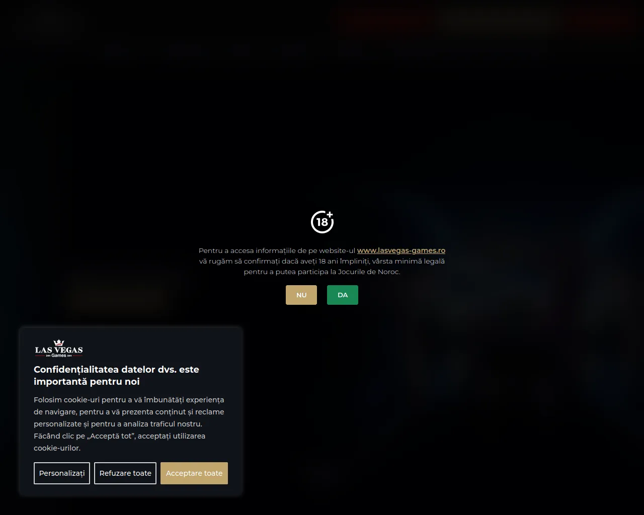Screenshot of lasvegas-games.ro