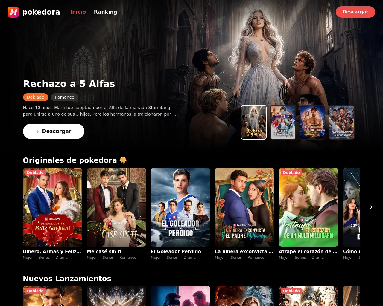 Screenshot of dramayatv.com