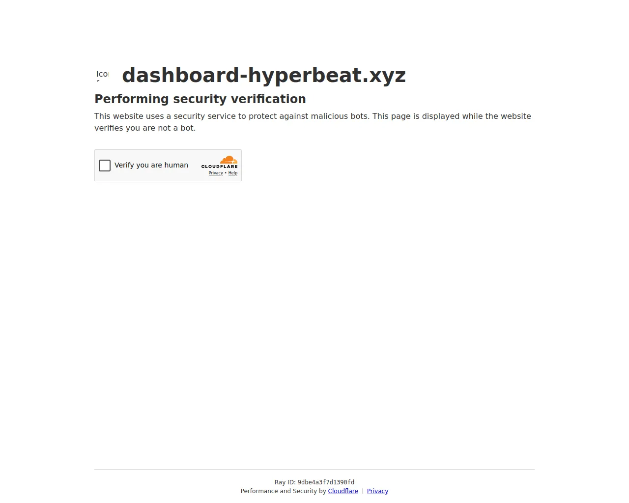 Screenshot of dashboard-hyperbeat.xyz