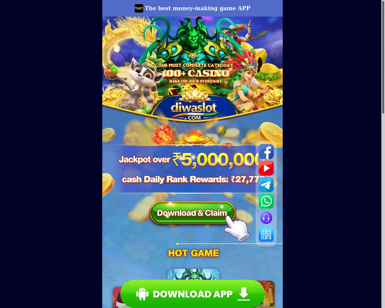 Screenshot of sharediwaslot.vip