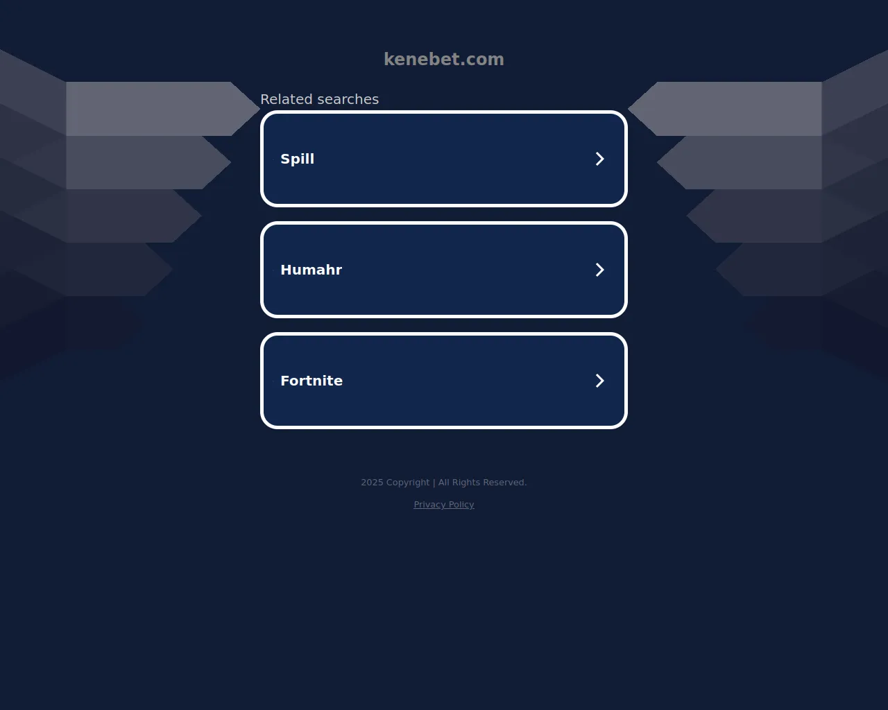 Screenshot of kenebet.com