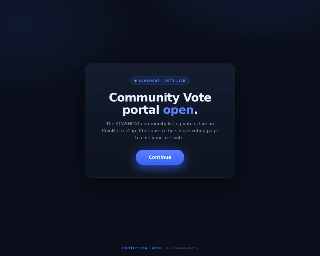 Screenshot of marketlisstingvote.com