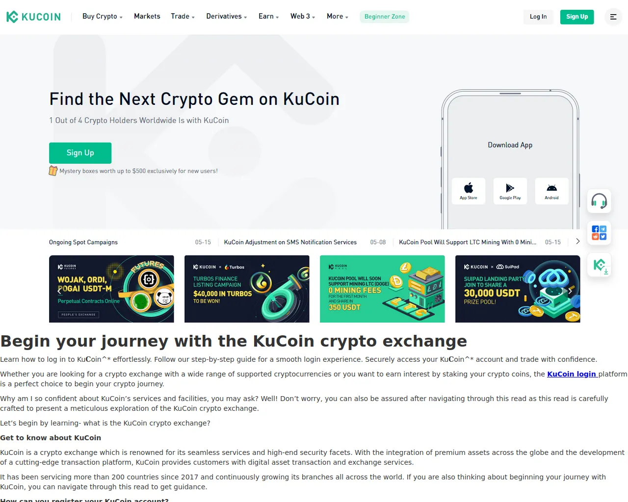 Screenshot of kuioinneelogi.webflow.io
