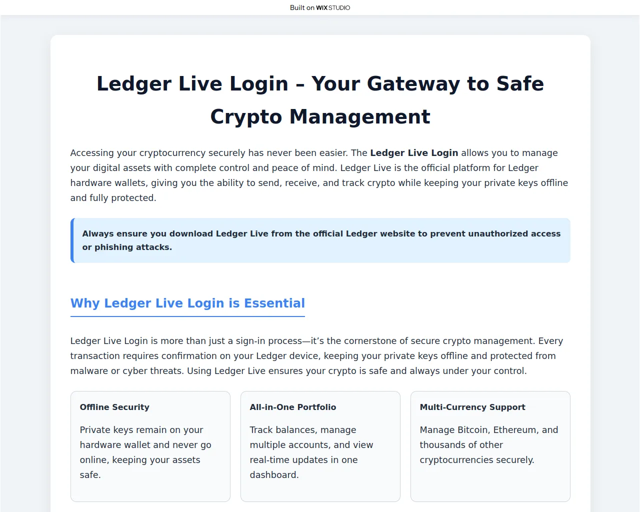 Screenshot of en-lgderlive.wixstudio.com