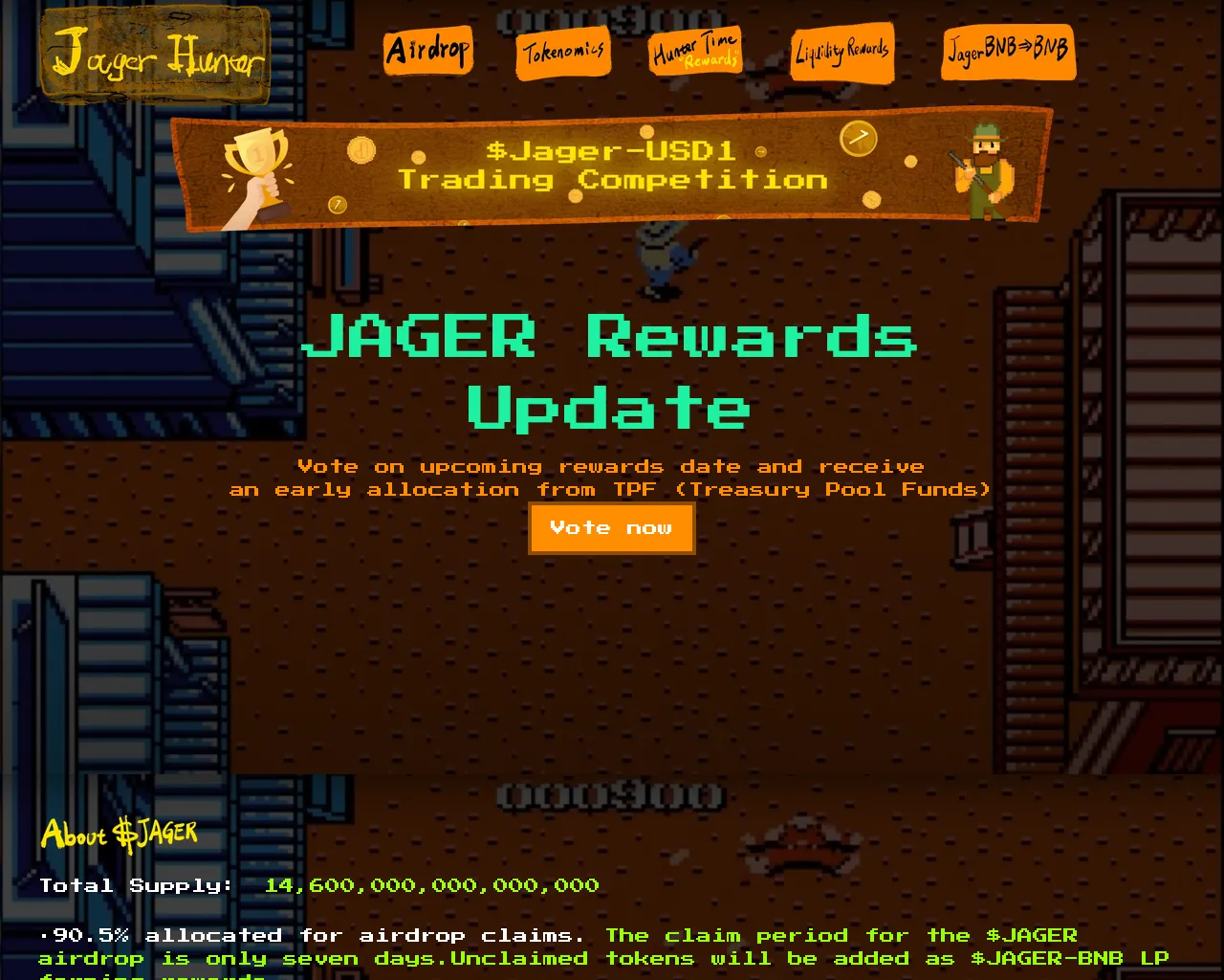 Screenshot of rewards-jager.com