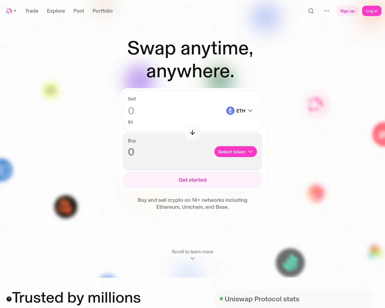 Screenshot of degenpad.app