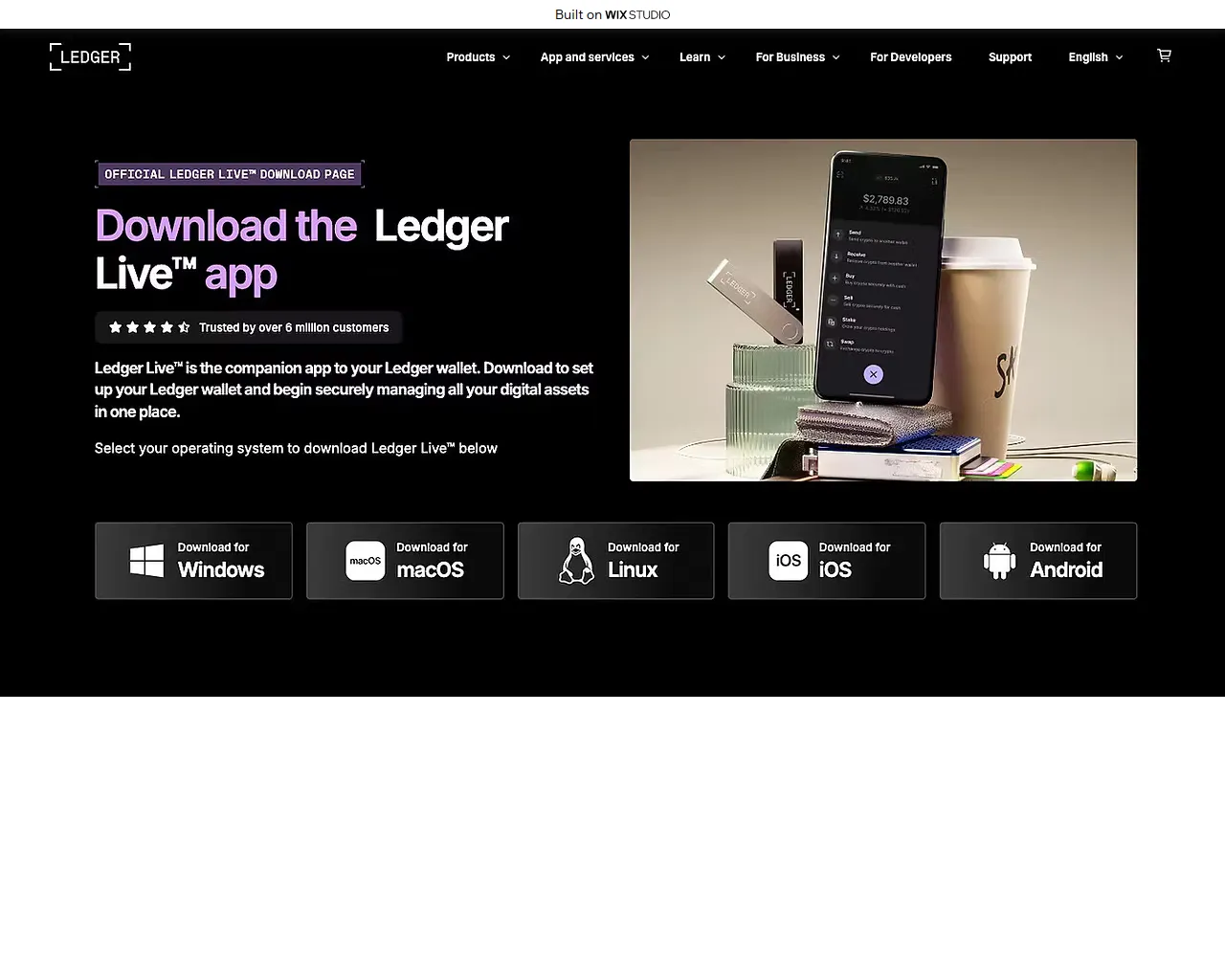Screenshot of live-legber.wixstudio.com