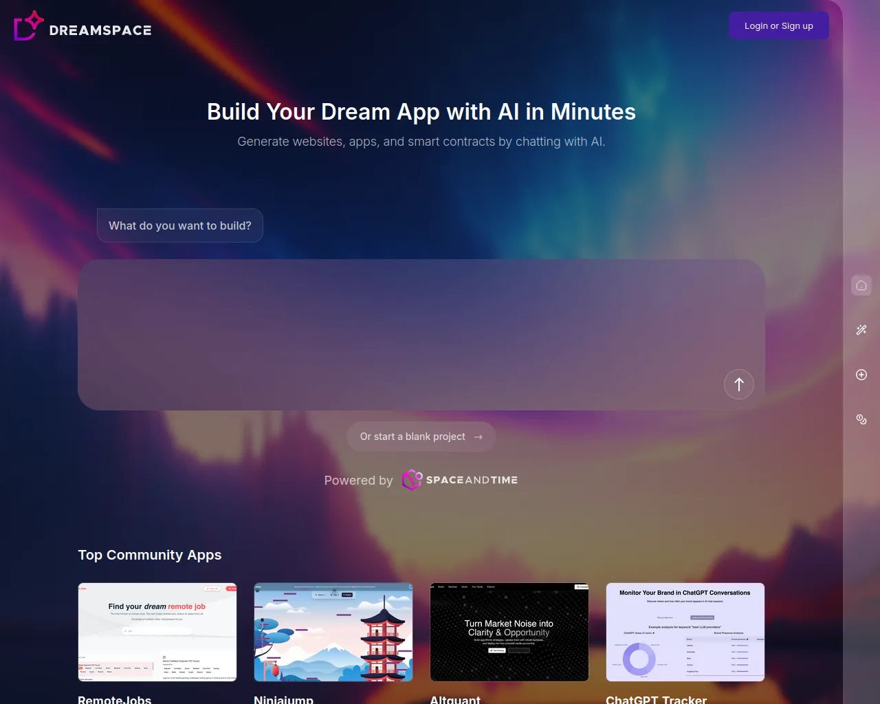 Screenshot of ledger-comstart-sso.dream.space
