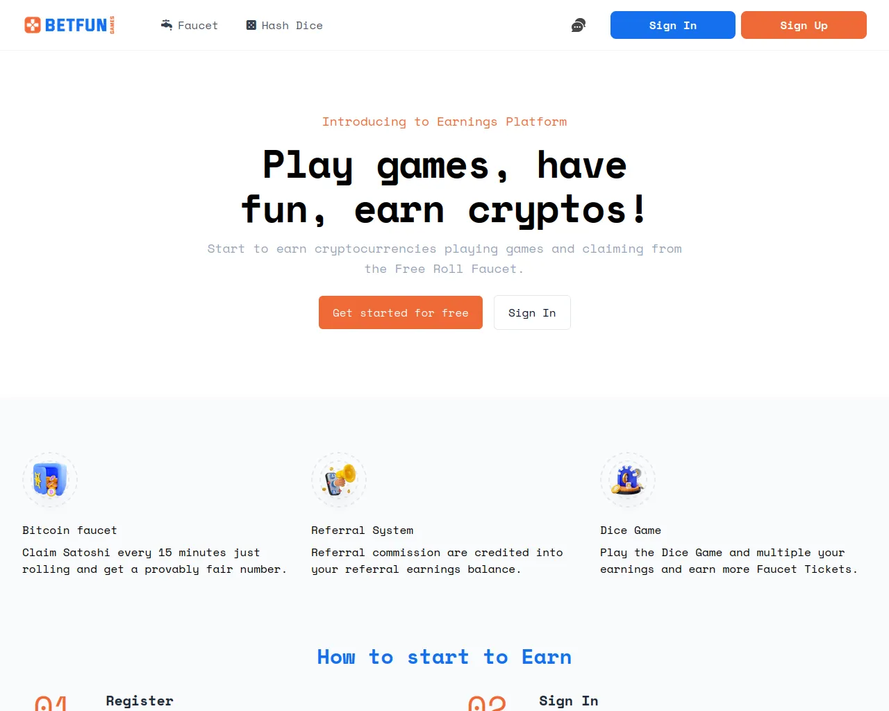 Screenshot of betfun.pages.dev
