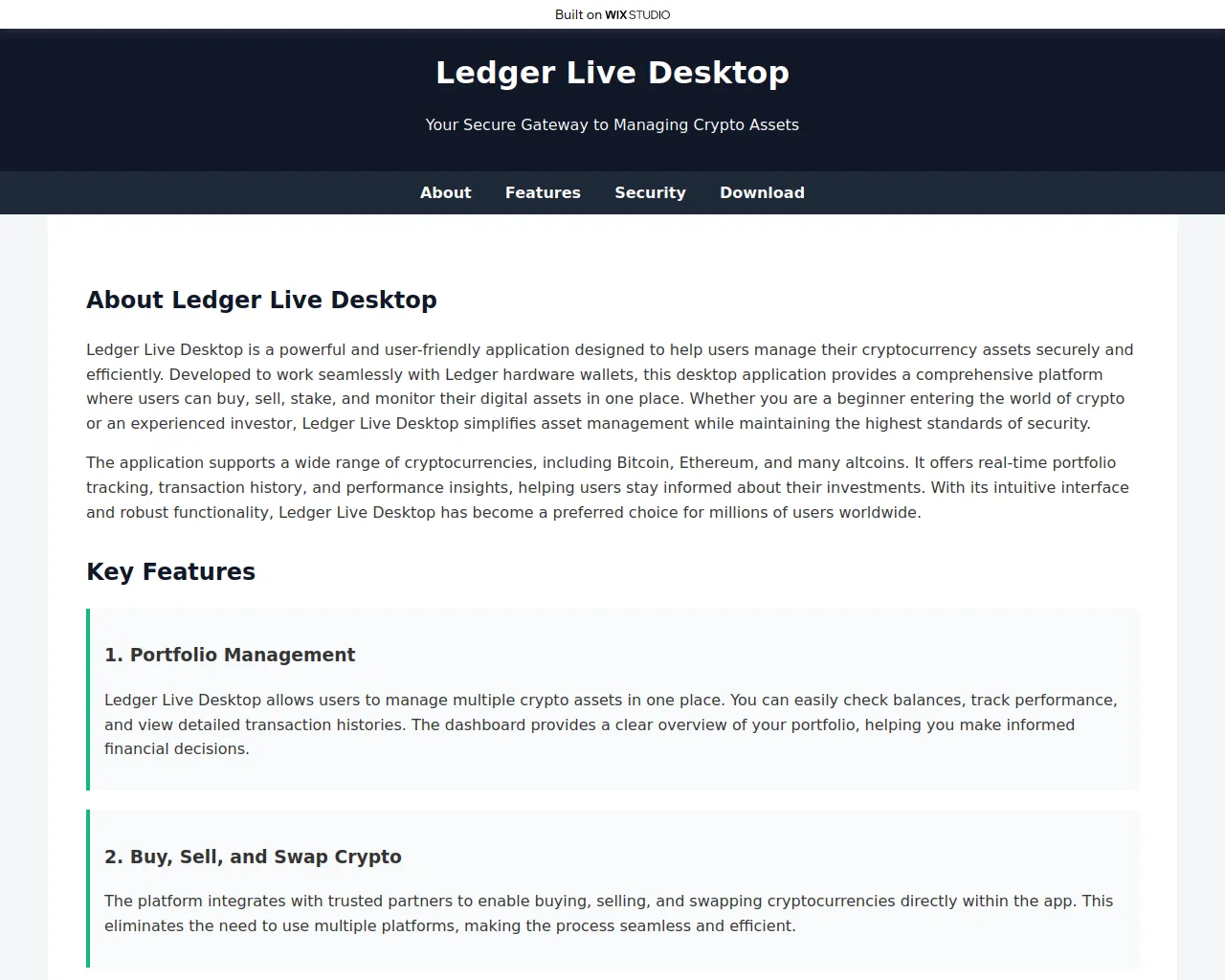 Screenshot of us-en-desktop.wixstudio.com
