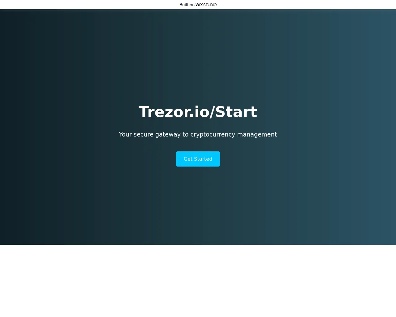 Screenshot of get-startsapp.wixstudio.com