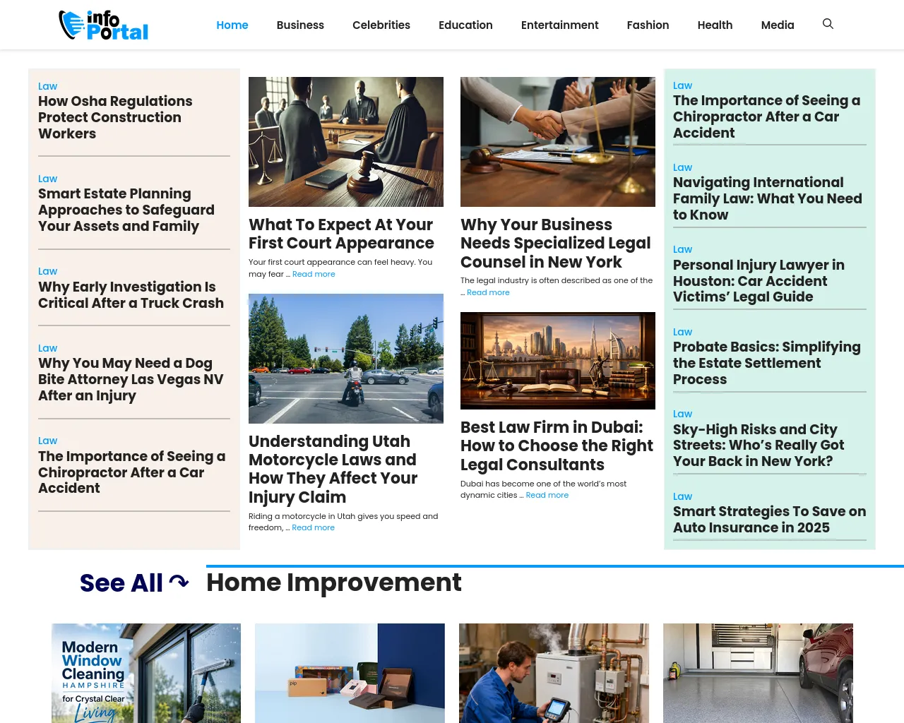 Screenshot of info-portals.org