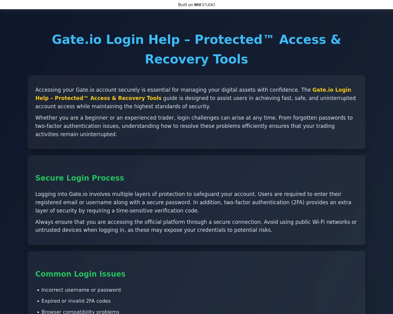 Screenshot of io-gate-us.wixstudio.com
