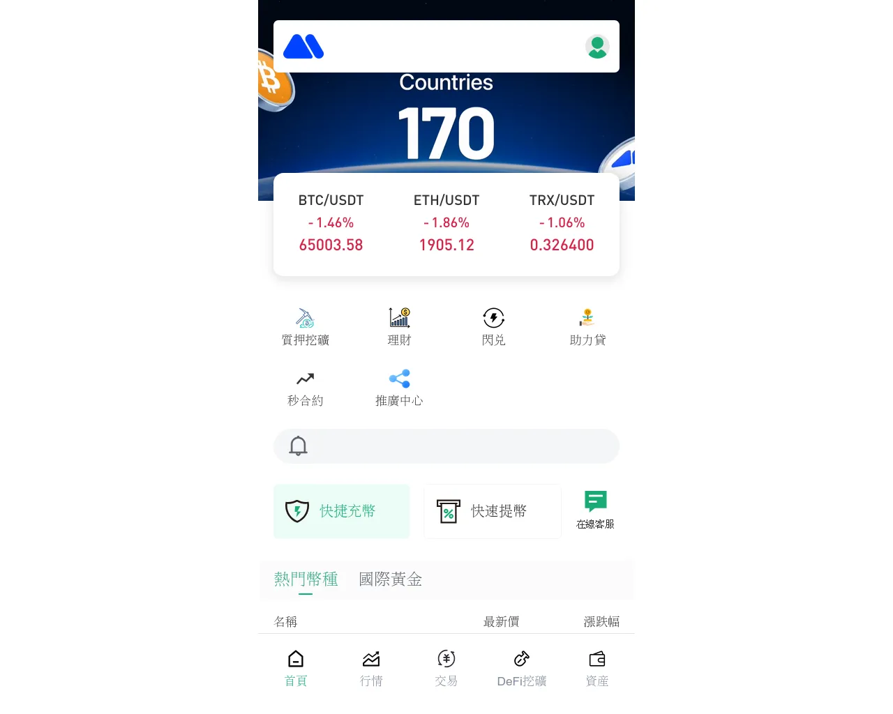 Screenshot of mexc.xin