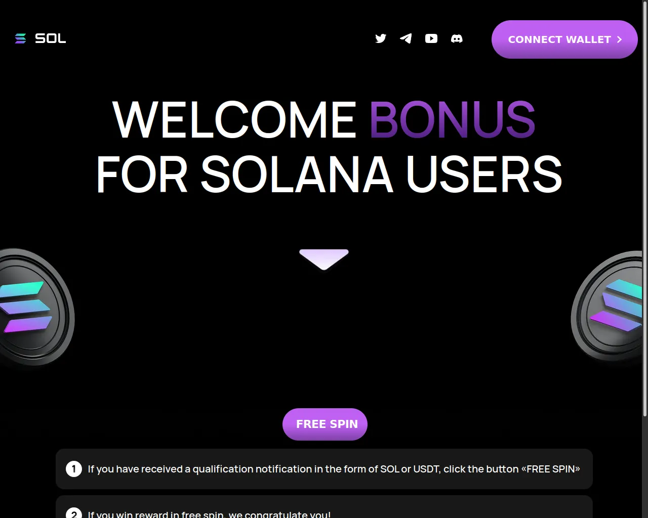 Screenshot of confirmed-sol.biz