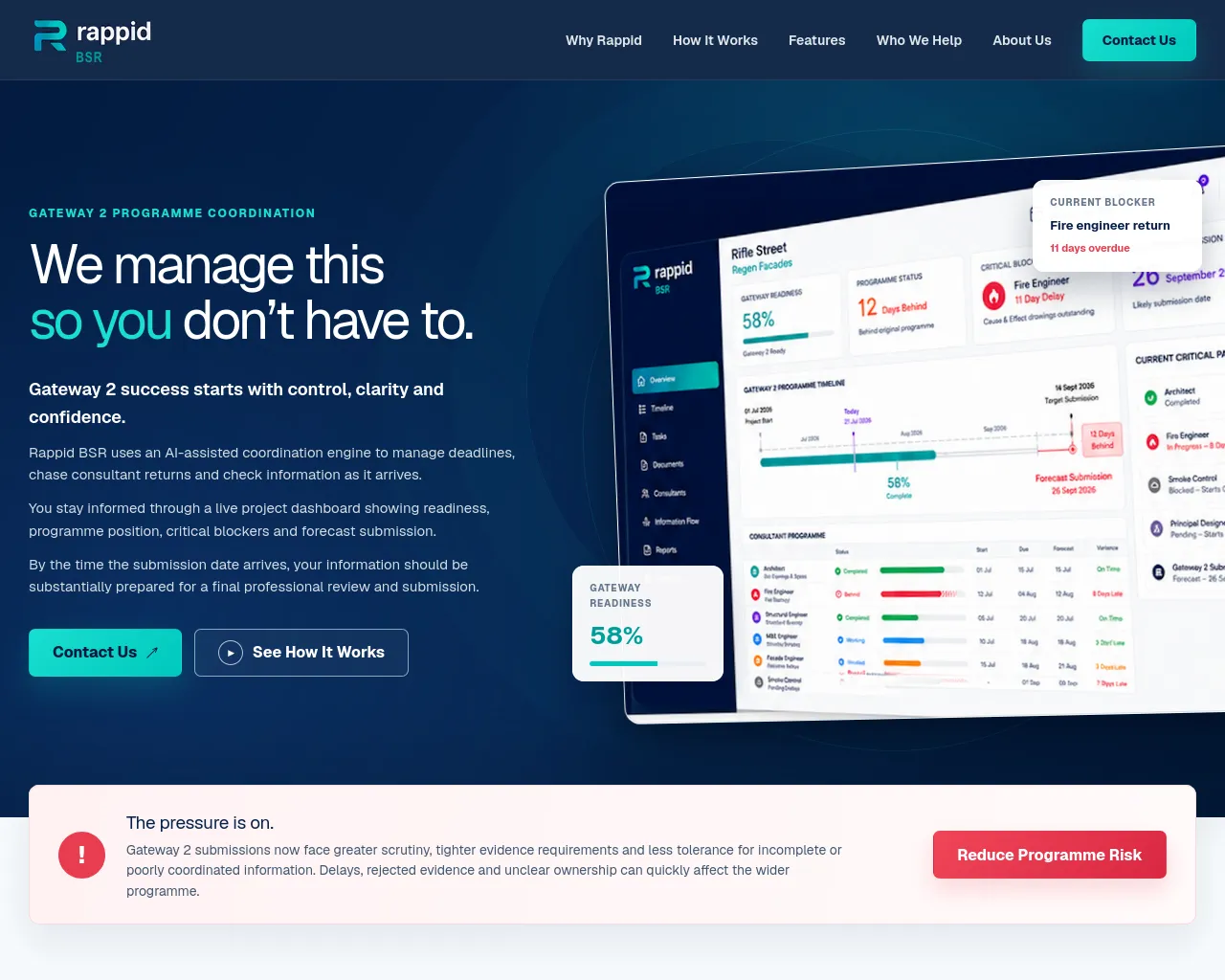 Screenshot of rappidbsr.com