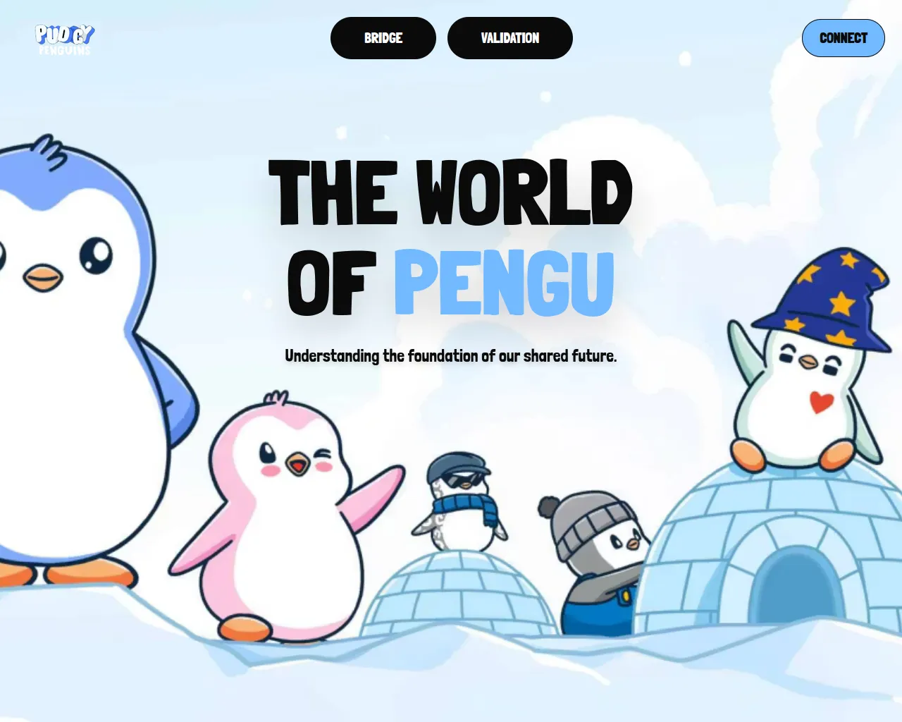 Screenshot of pudgypenguins-vb.pages.dev