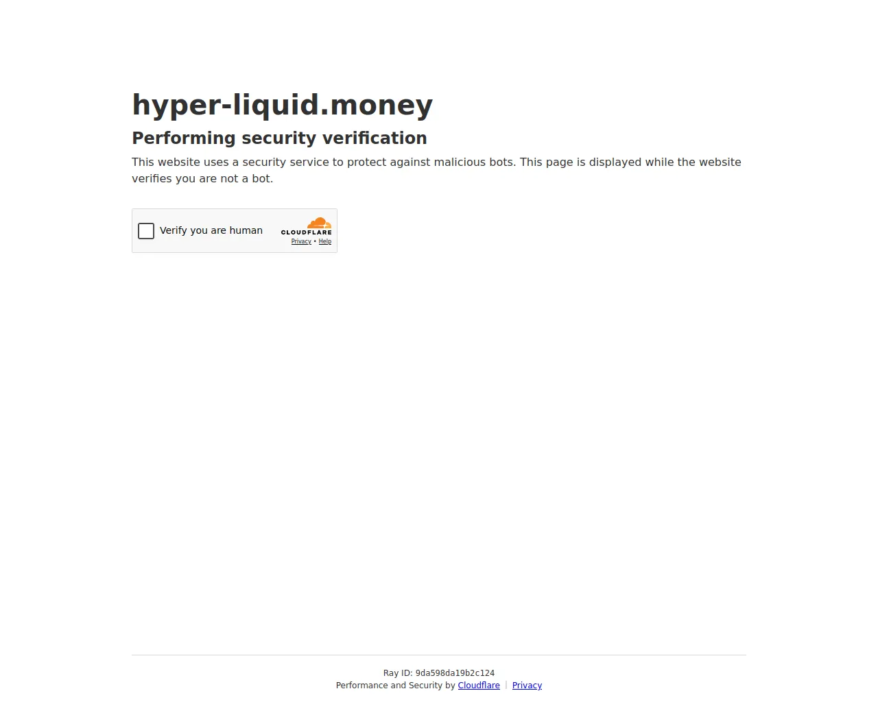 Screenshot of hyper-liquid.money