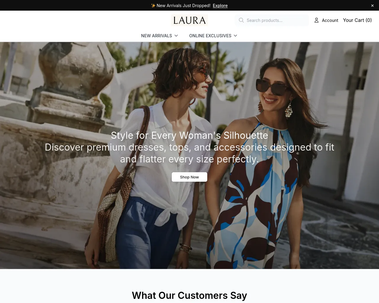 Screenshot of aetherstyle.shop