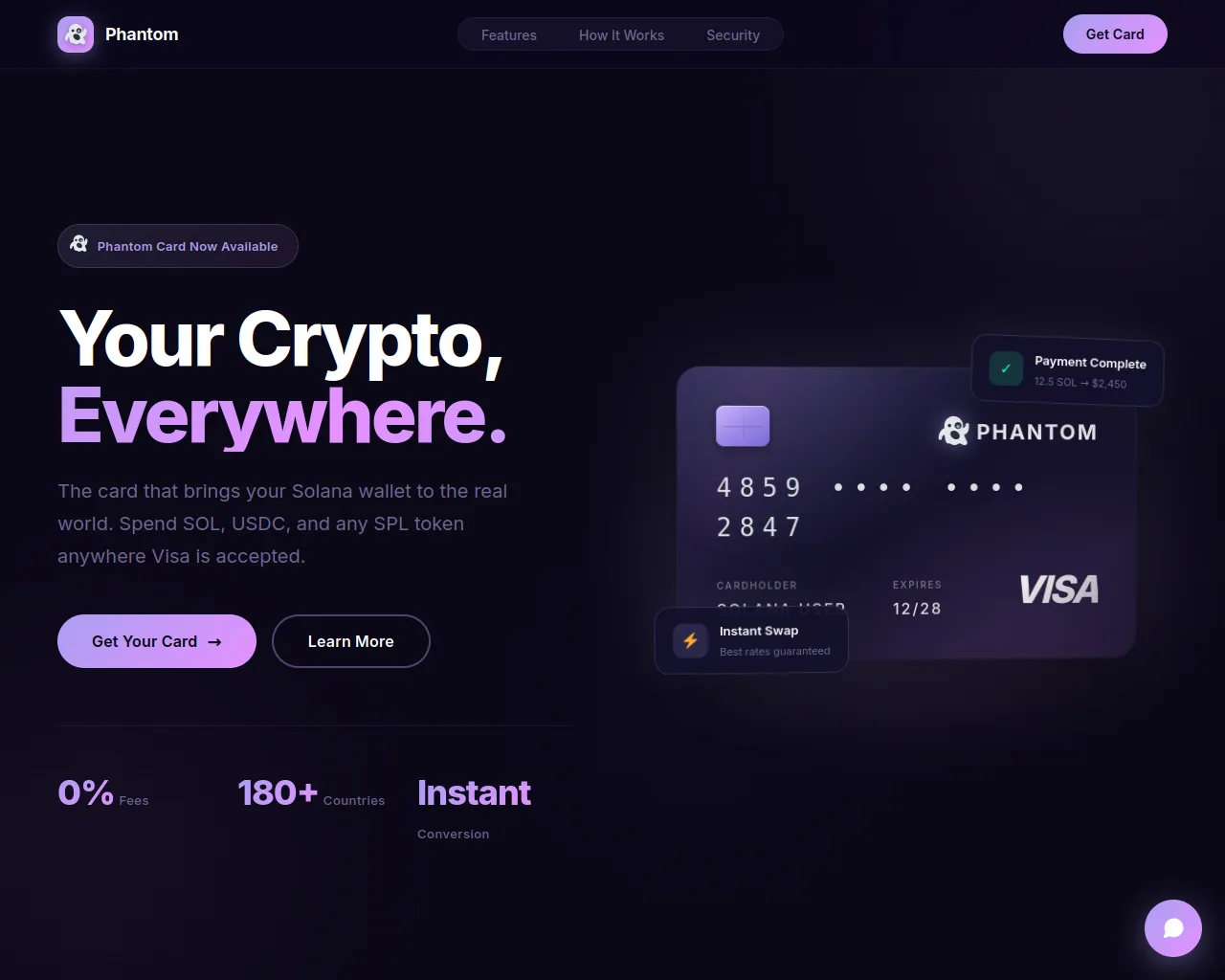 Screenshot of trusts-card.com