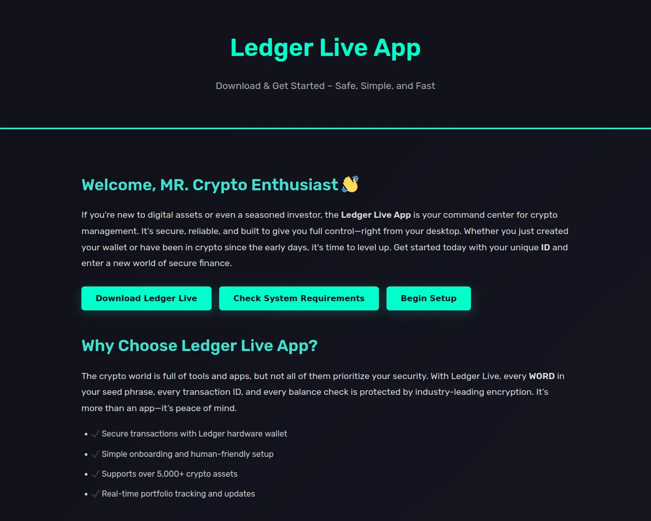 Screenshot of ledger-liv-doownload-auth.pages.dev
