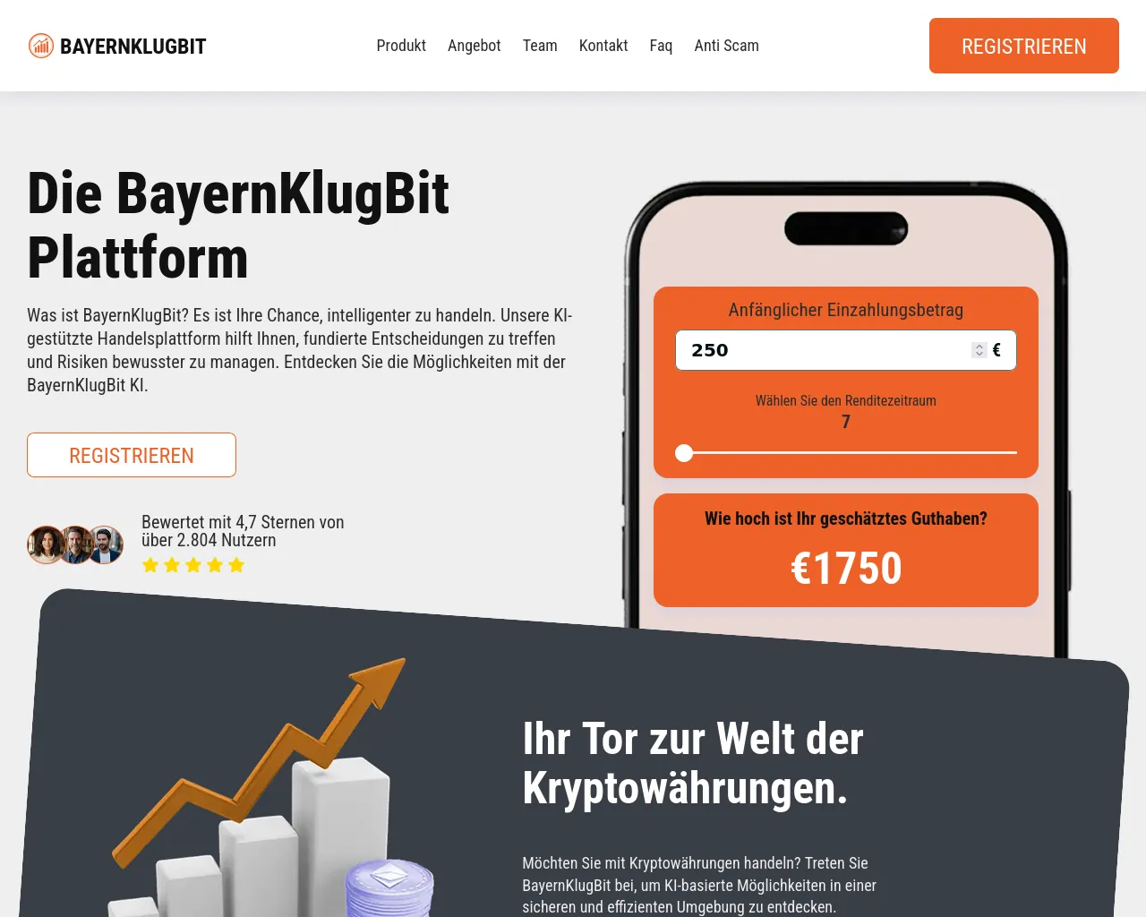 Screenshot of bayernklugbitai.net
