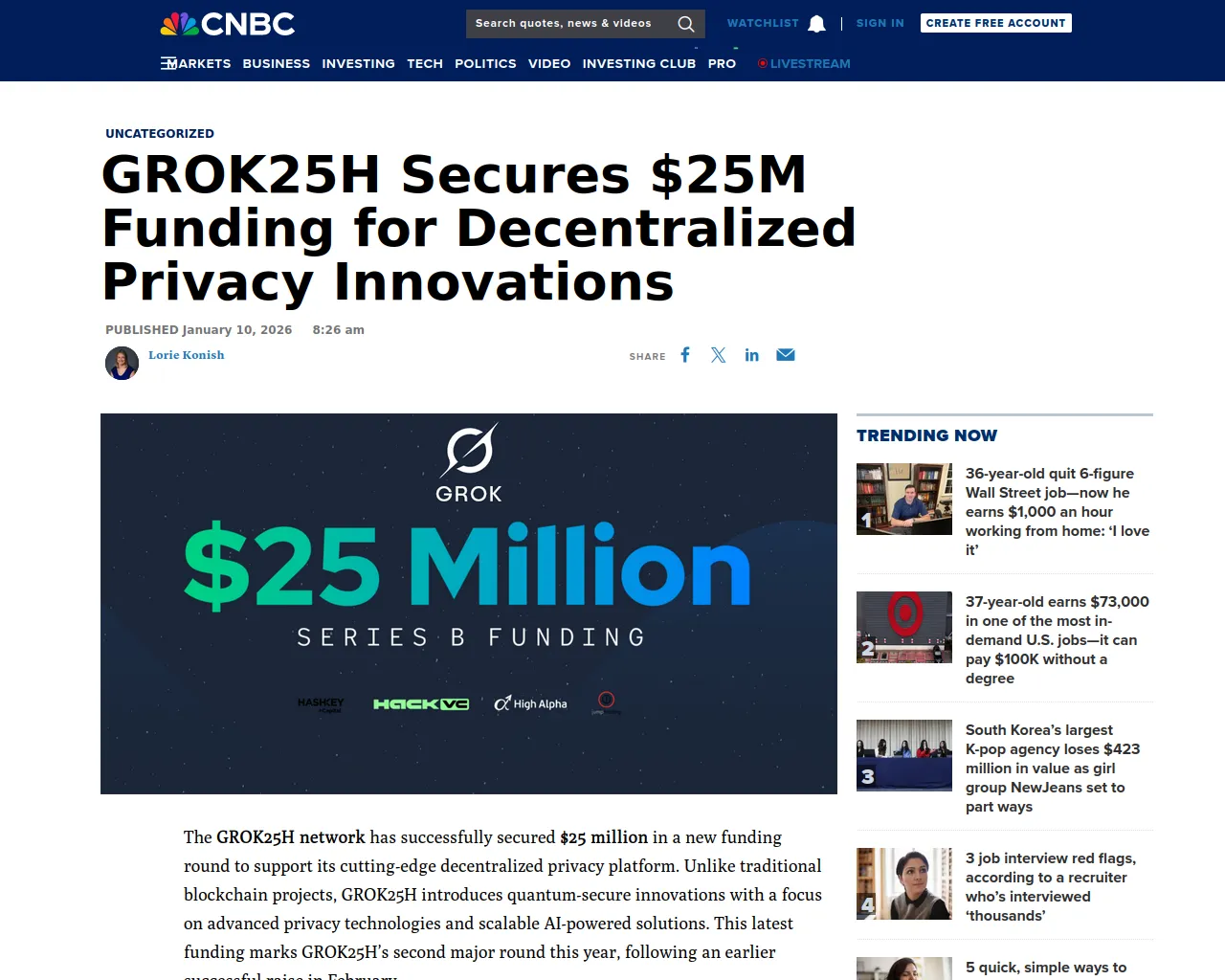 Screenshot of grok25h-cnbctv.com