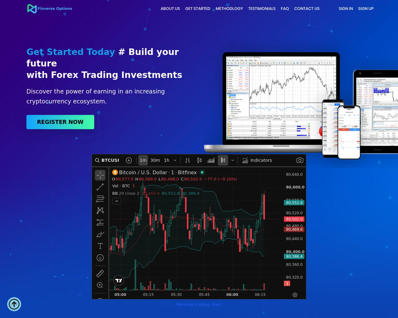 Screenshot of finveroption.live