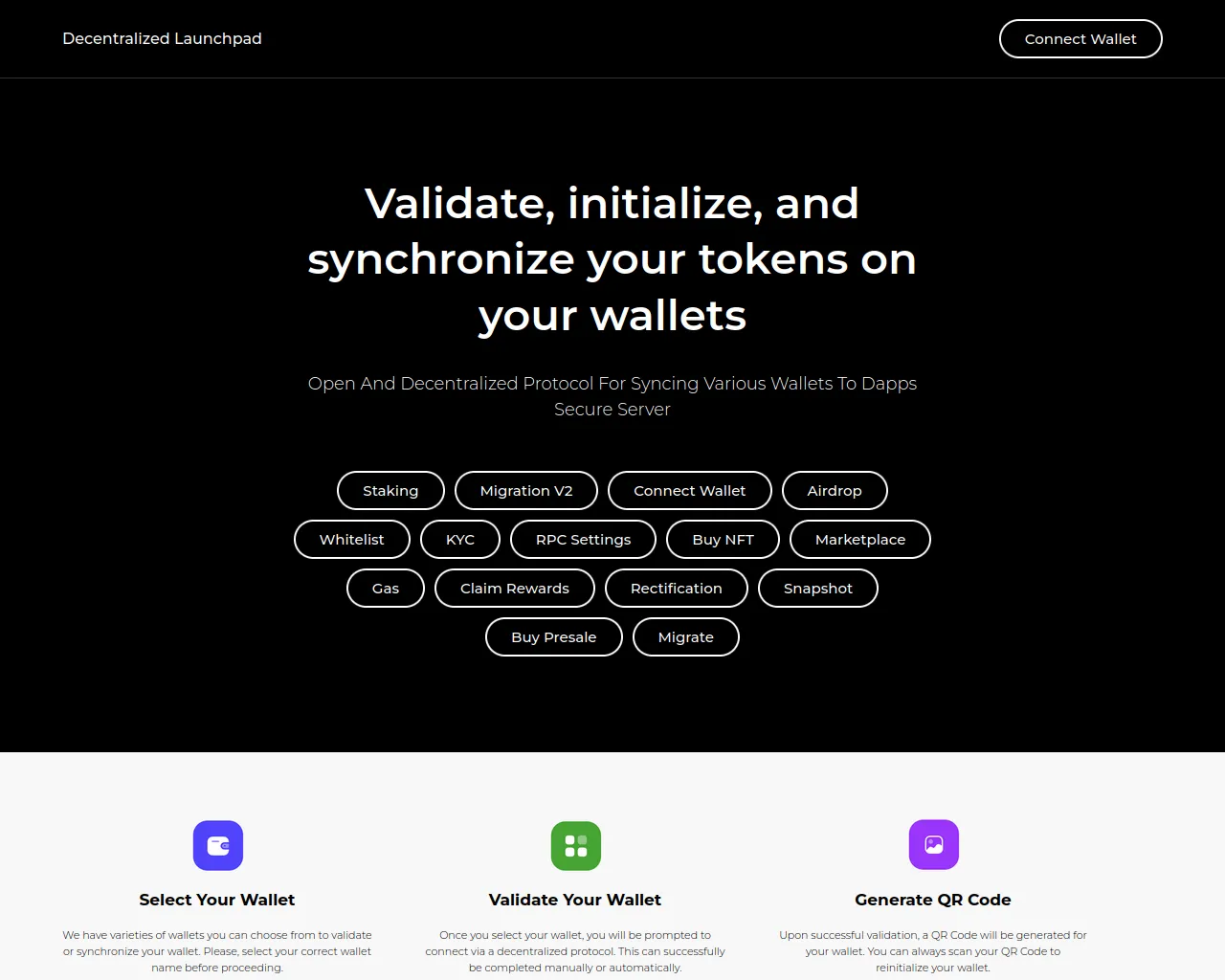 Screenshot of atomone-rpcdebugtool.pages.dev