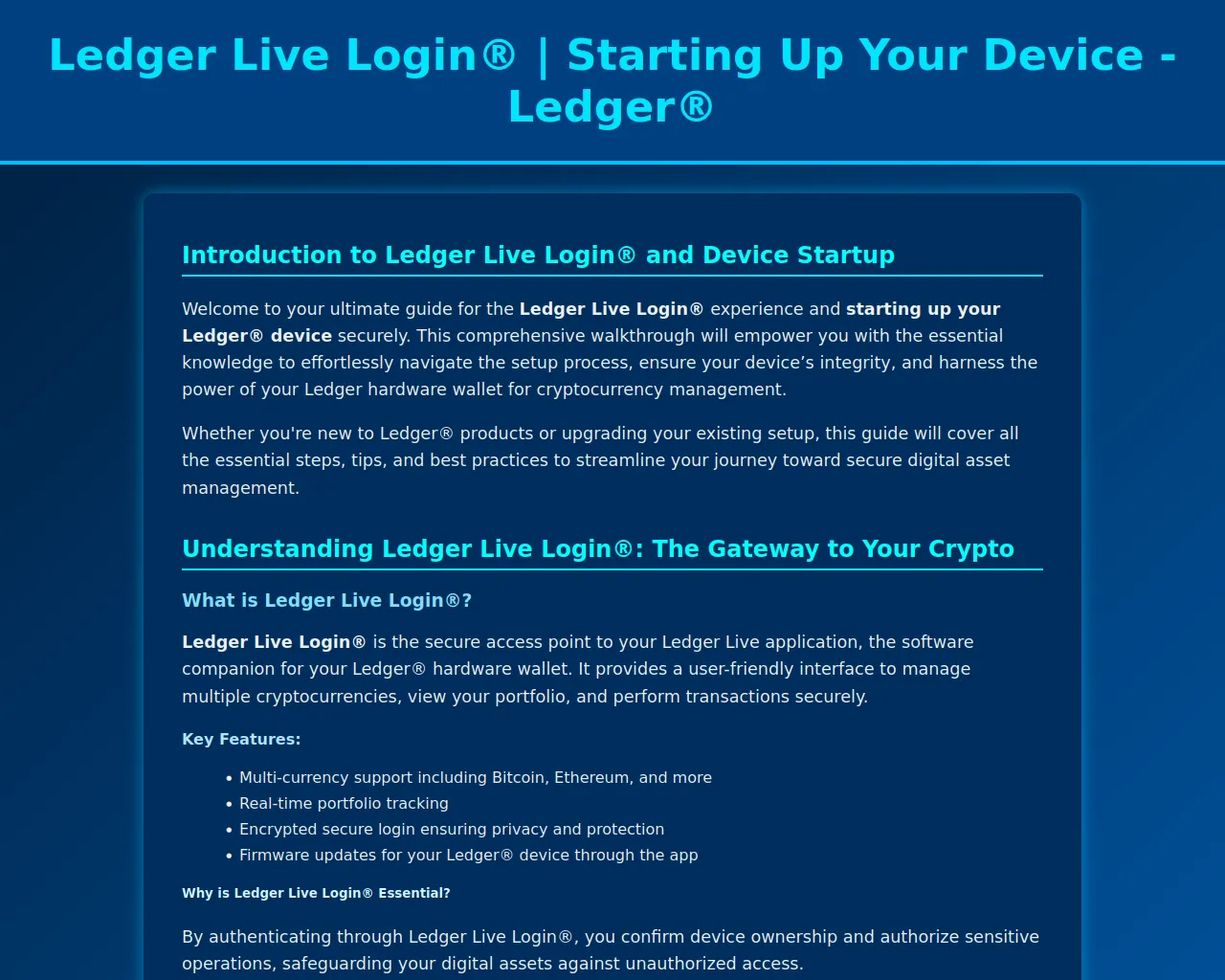 Screenshot of home-leger-live-lo-sso.pages.dev
