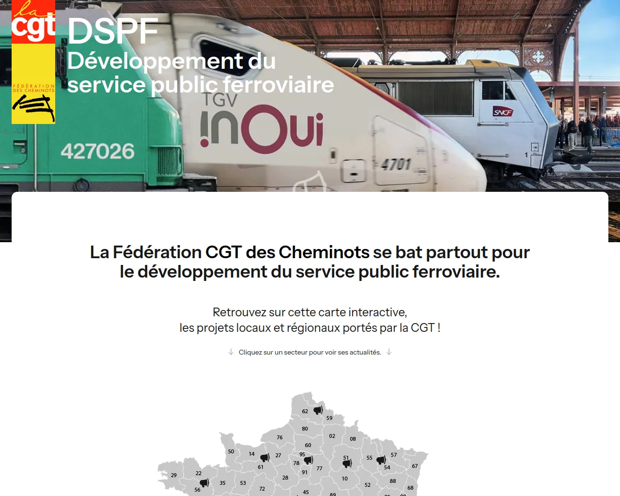 Screenshot of dspf-cheminotcgt.fr
