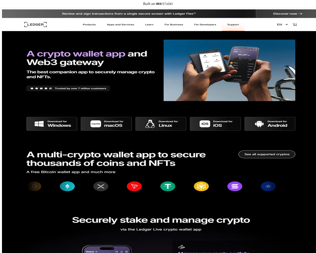 Screenshot of appstart-eng.wixstudio.com
